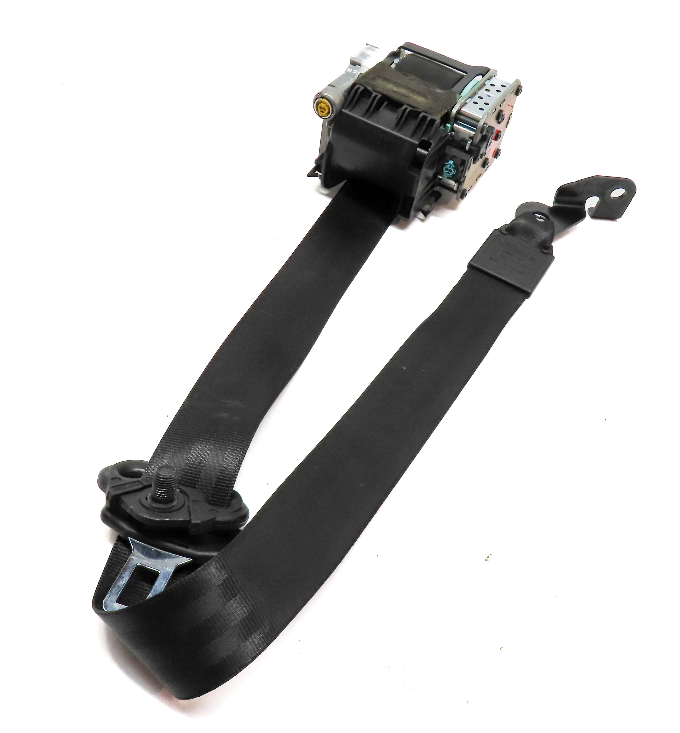 2009-2017 AUDI Q5 (8R) FRONT RIGHT PASSENGER SEAT SEATBELT RETRACTOR (Black) — exact item pictured